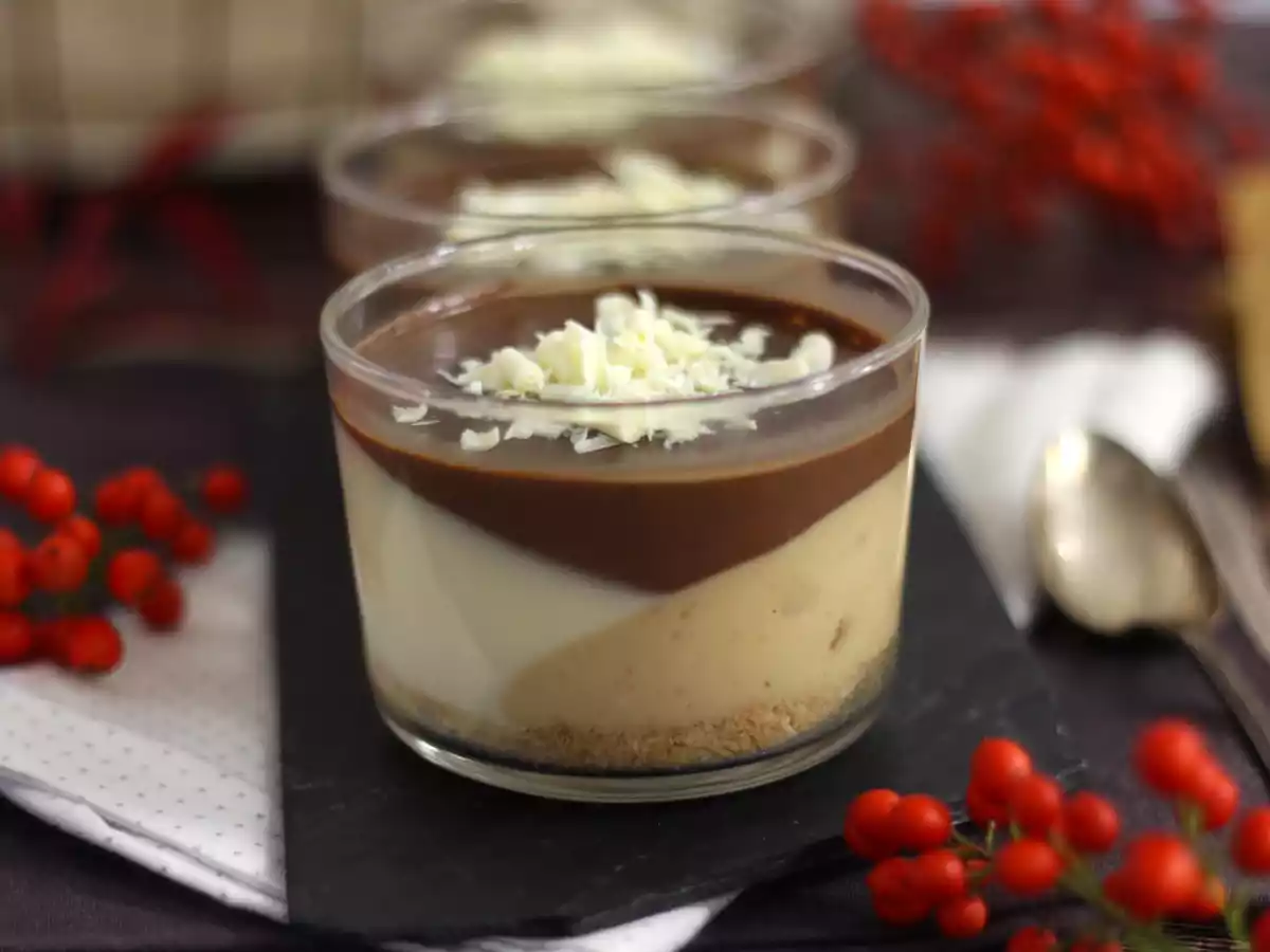 Muggar med choklad och nougat - Enkel recept - foto 2