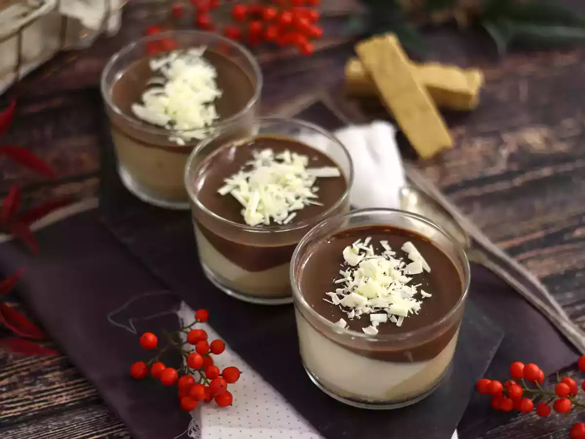Muggar med choklad och nougat - Enkel recept - foto 3