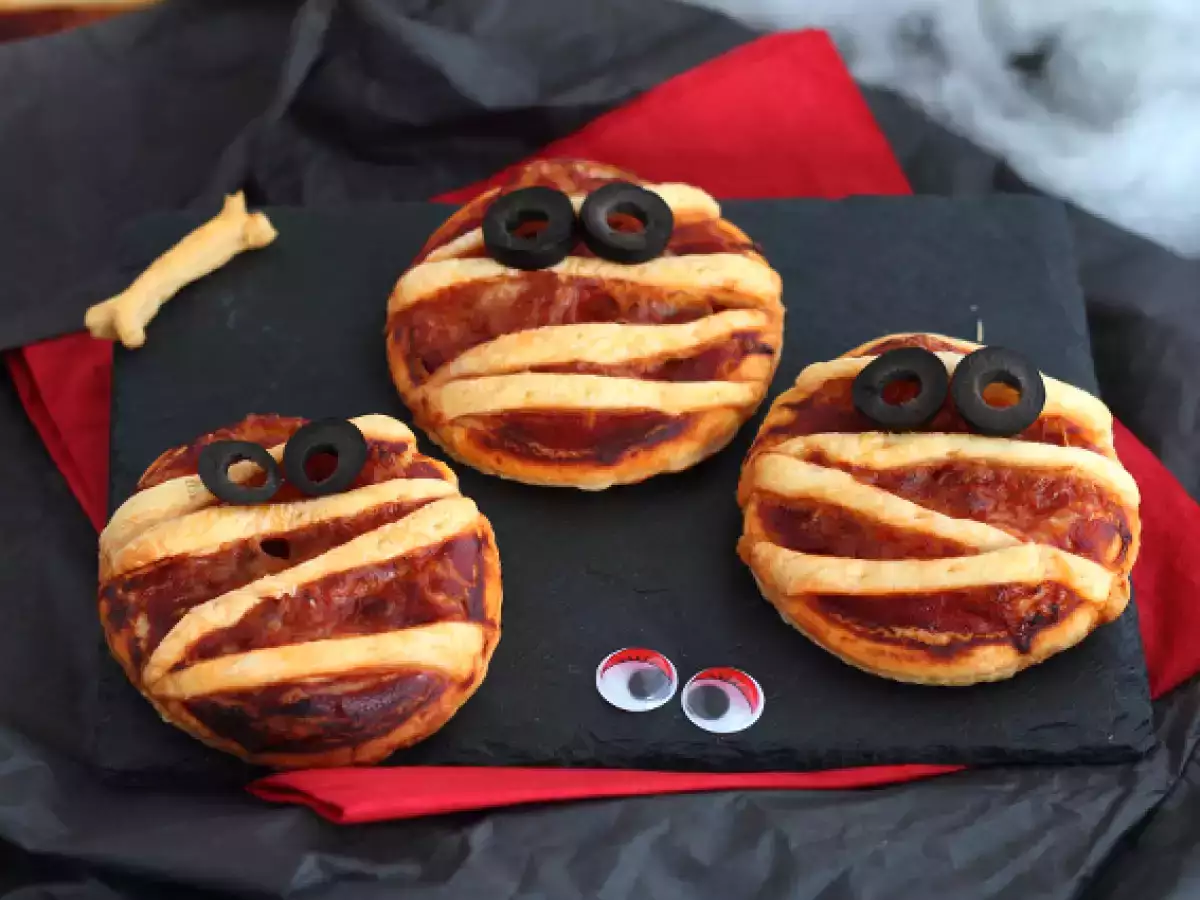 Mumiepizzor av smördeg - foto 4