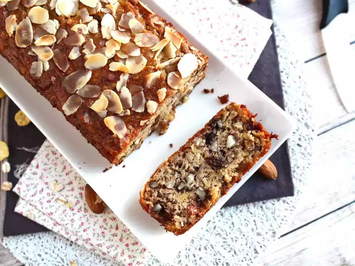 Müslikaka utan tillsatt socker - Perfekt recept för att motverka svinn och innan träning!