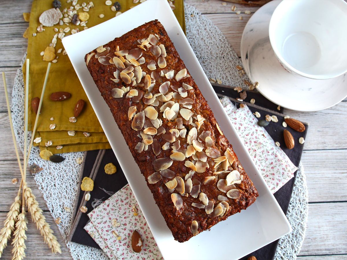 Müslikaka utan tillsatt socker - Perfekt recept för att motverka svinn och innan träning! - foto 4
