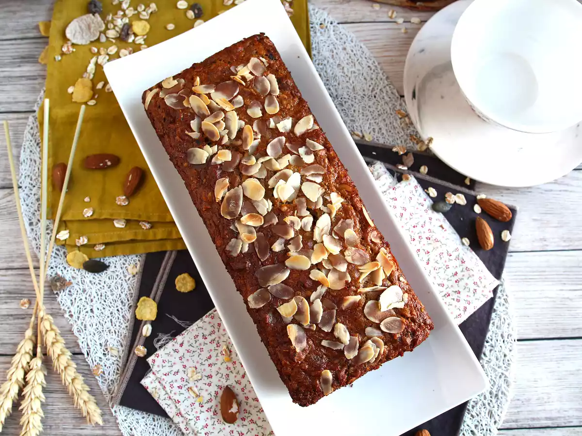 Müslikaka utan tillsatt socker - Perfekt recept för att motverka svinn och innan träning! - foto 4