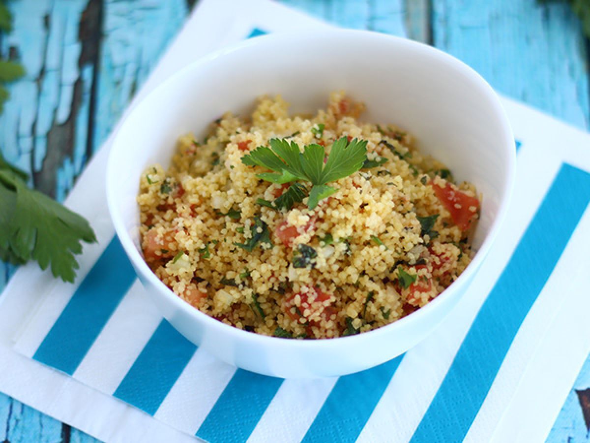 Mycket enkel orientalisk tabbouleh