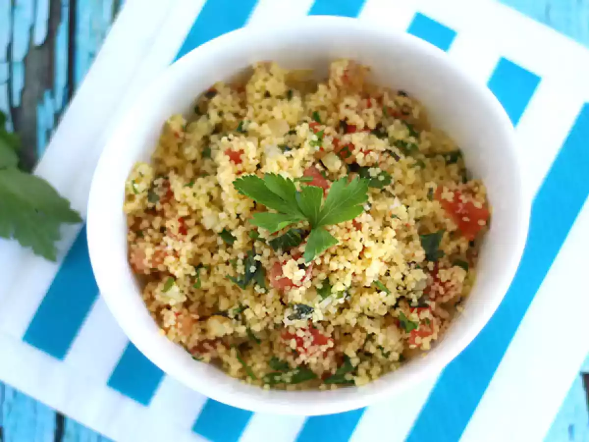 Mycket enkel orientalisk tabbouleh - foto 2
