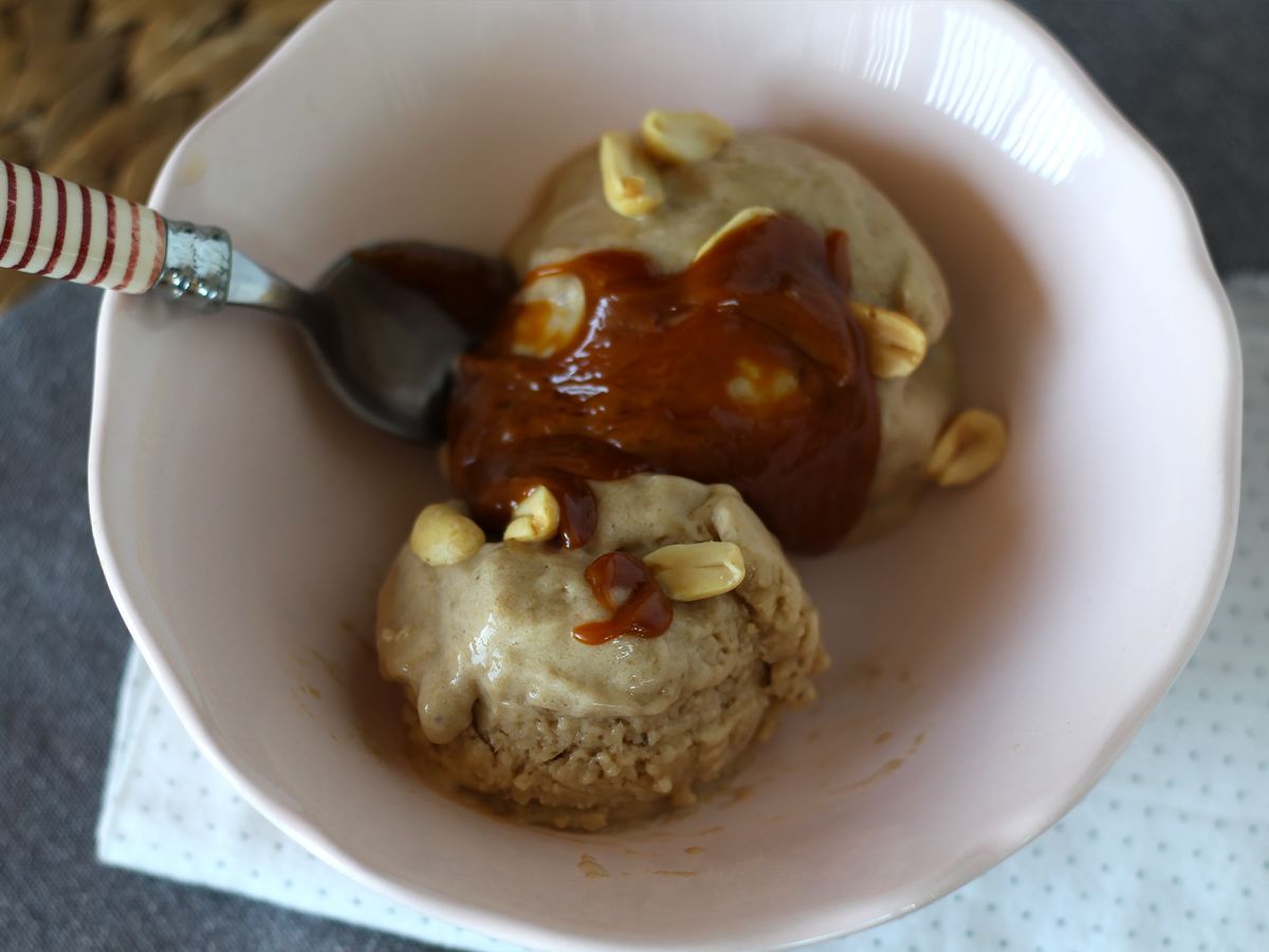 Nice cream banana, vegansk glass med bananer! Ingen glassmaskin - foto 4