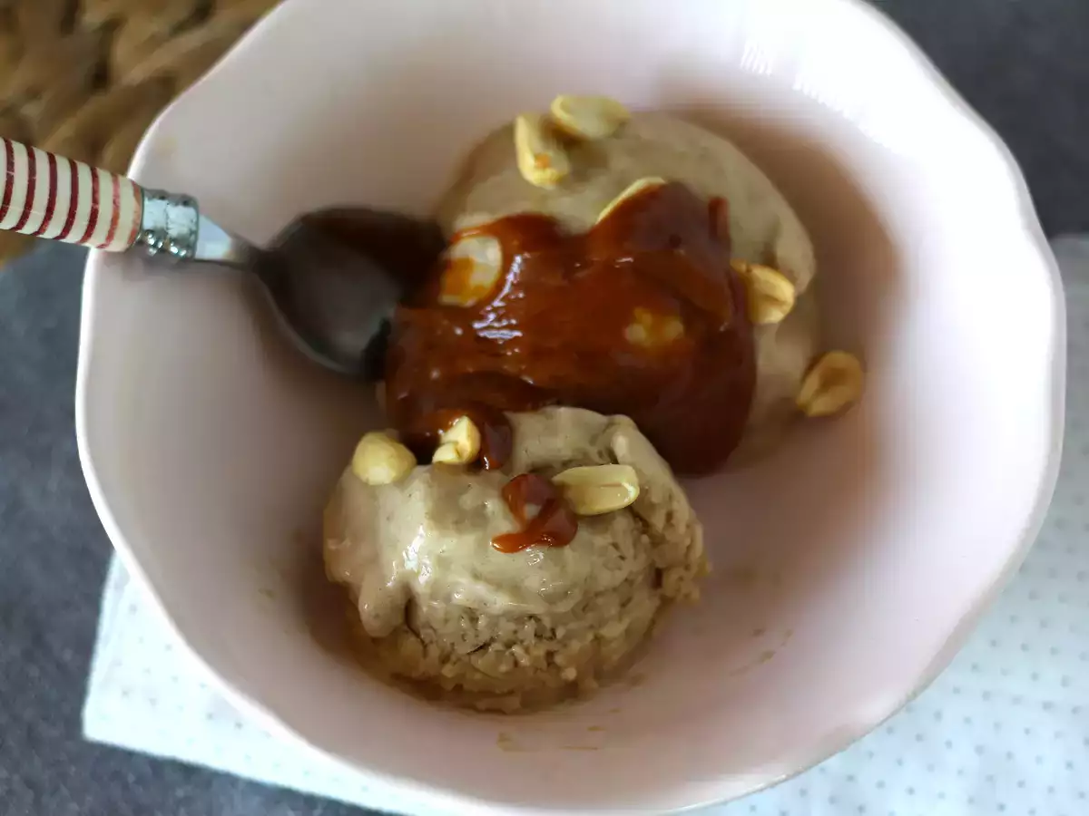 Nice cream banana, vegansk glass med bananer! Ingen glassmaskin - foto 4