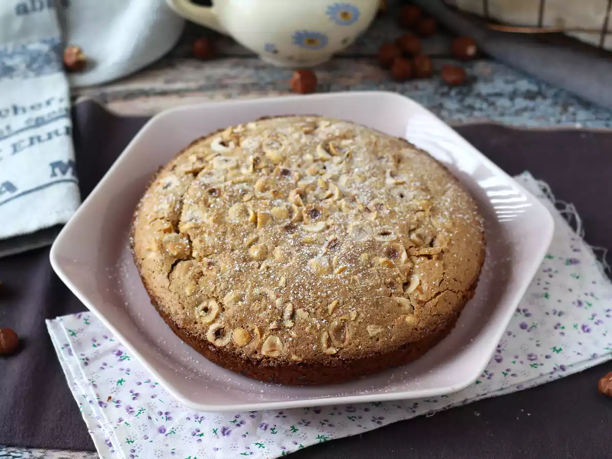 Noisetier, den smältande och krispiga hasselnötskakan med 5 ingredienser! - foto 2