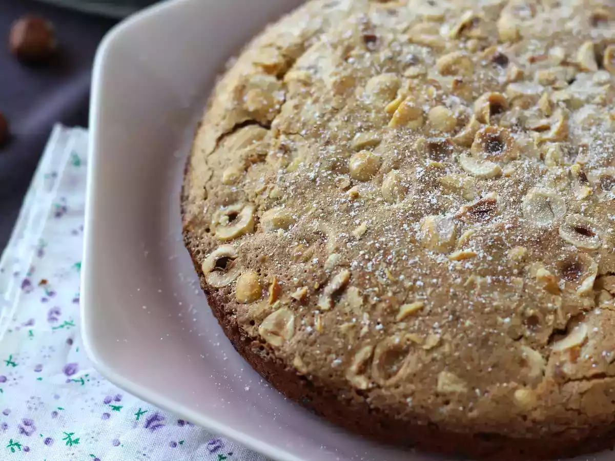 Noisetier, den smältande och krispiga hasselnötskakan med 5 ingredienser! - foto 9