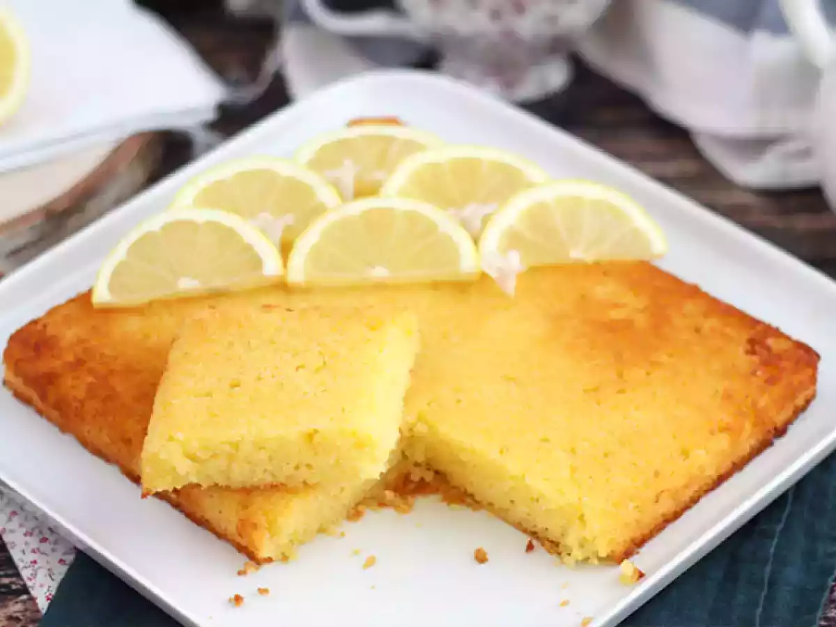Oemotståndlig citronkaka
