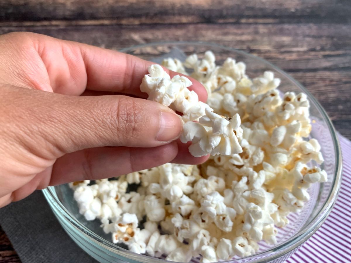 Oljefria popcorn för mikrovågsugn - foto 3