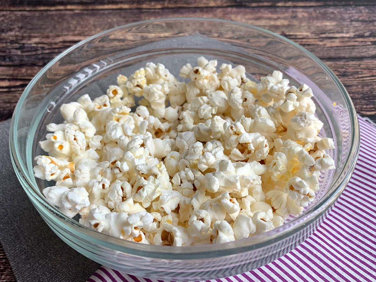 Oljefria popcorn för mikrovågsugn - foto 4