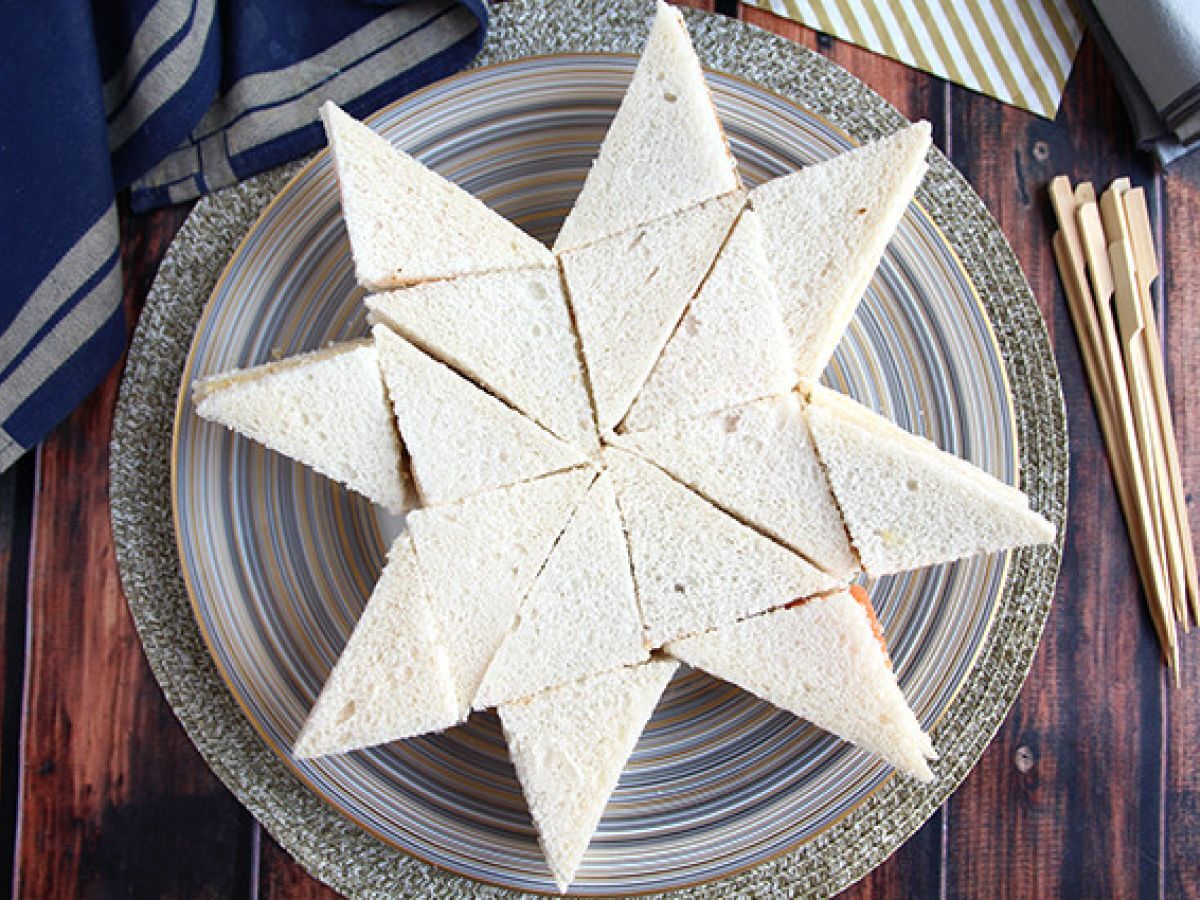 Origami överraskningsbröd med stjärna - foto 6
