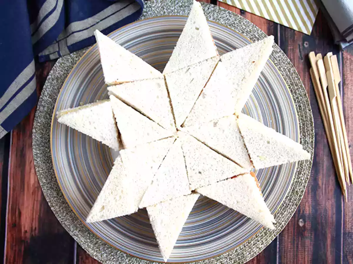 Origami överraskningsbröd med stjärna - foto 6