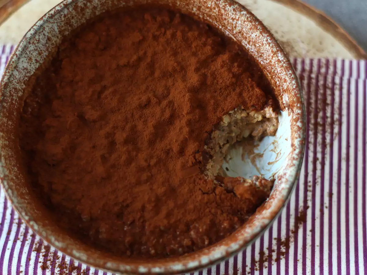 Overnight oats med tiramisu-smak, den perfekta kaffe- och kakaofrukosten! - foto 2