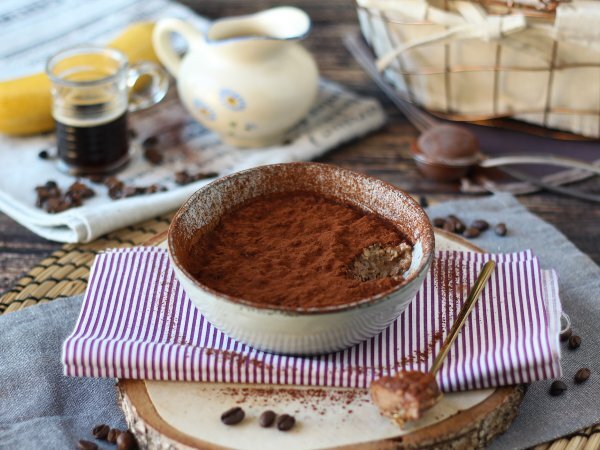 Overnight oats med tiramisu-smak, den perfekta kaffe- och kakaofrukosten!