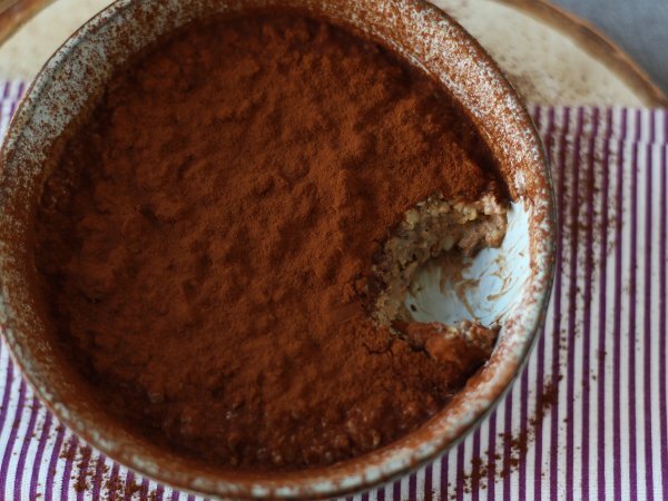 Overnight oats med tiramisu-smak, den perfekta kaffe- och kakaofrukosten! - foto 2