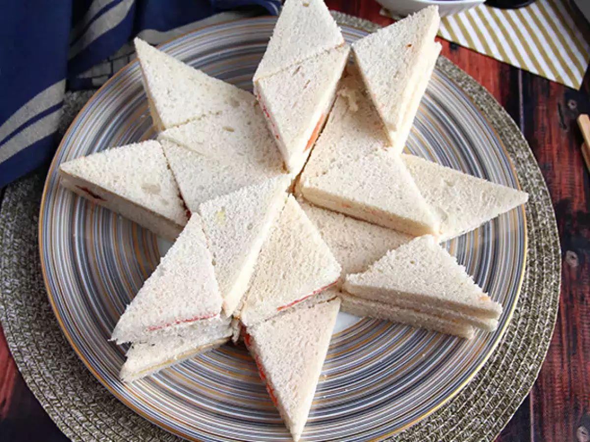 Överraskningsbröd i origamistjärna - foto 2