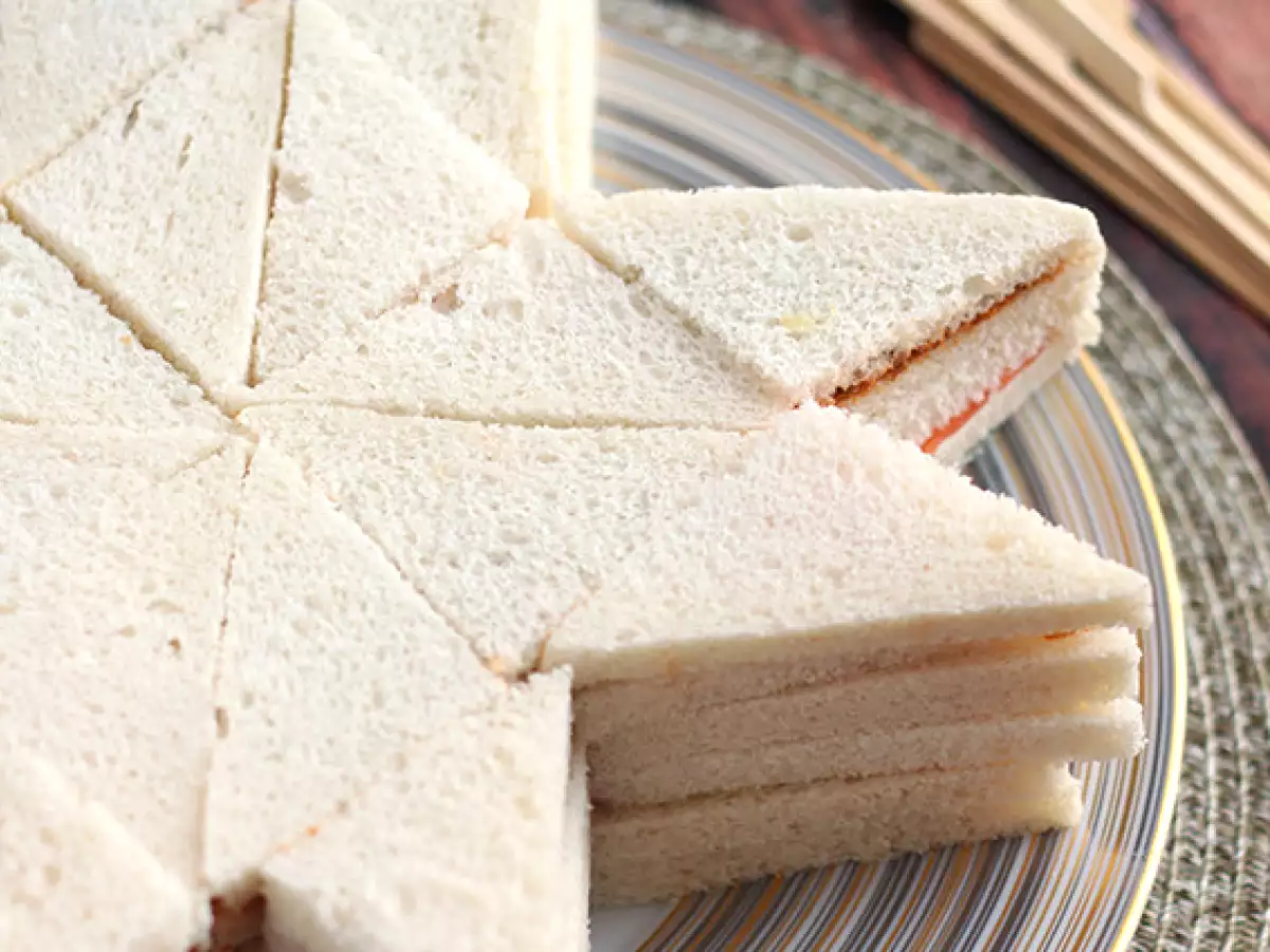 Överraskningsbröd i origamistjärna - foto 5