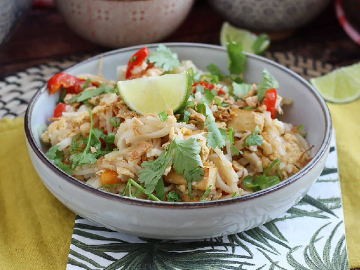 Pad thai med tofu - foto 5