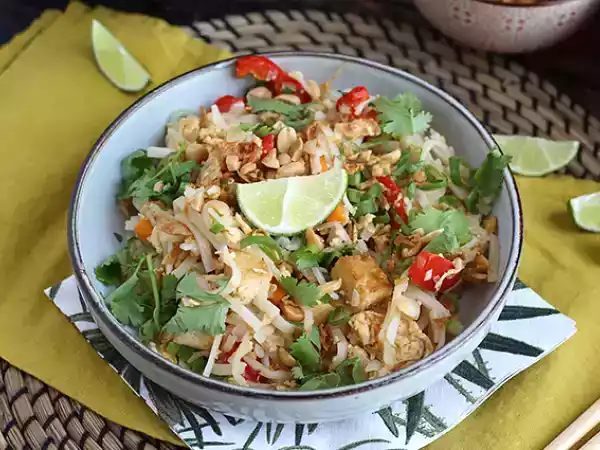 Recept Pad thai med tofu