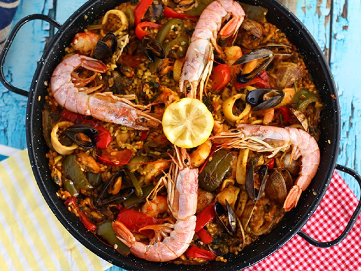 Paella med skaldjur - foto 2