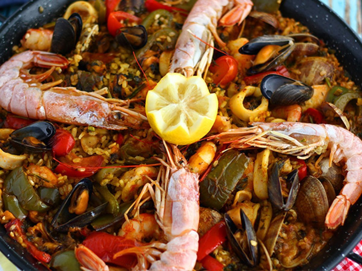 Paella med skaldjur - foto 3