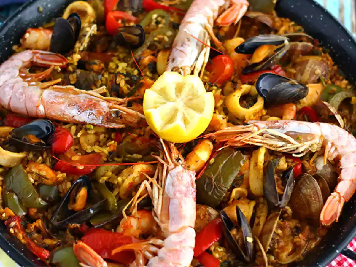 Paella med skaldjur - foto 3