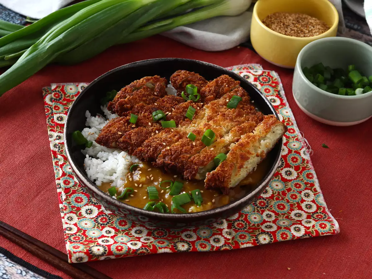 Panerad aubergine med panko – vegetarisk japansk katsu curry - foto 6