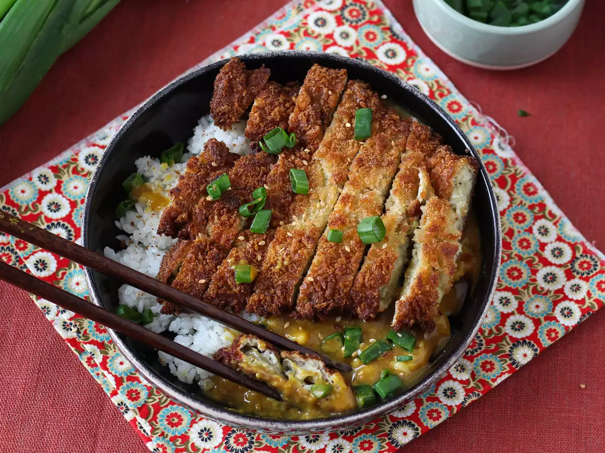 Panerad aubergine med panko – vegetarisk japansk katsu curry - foto 7