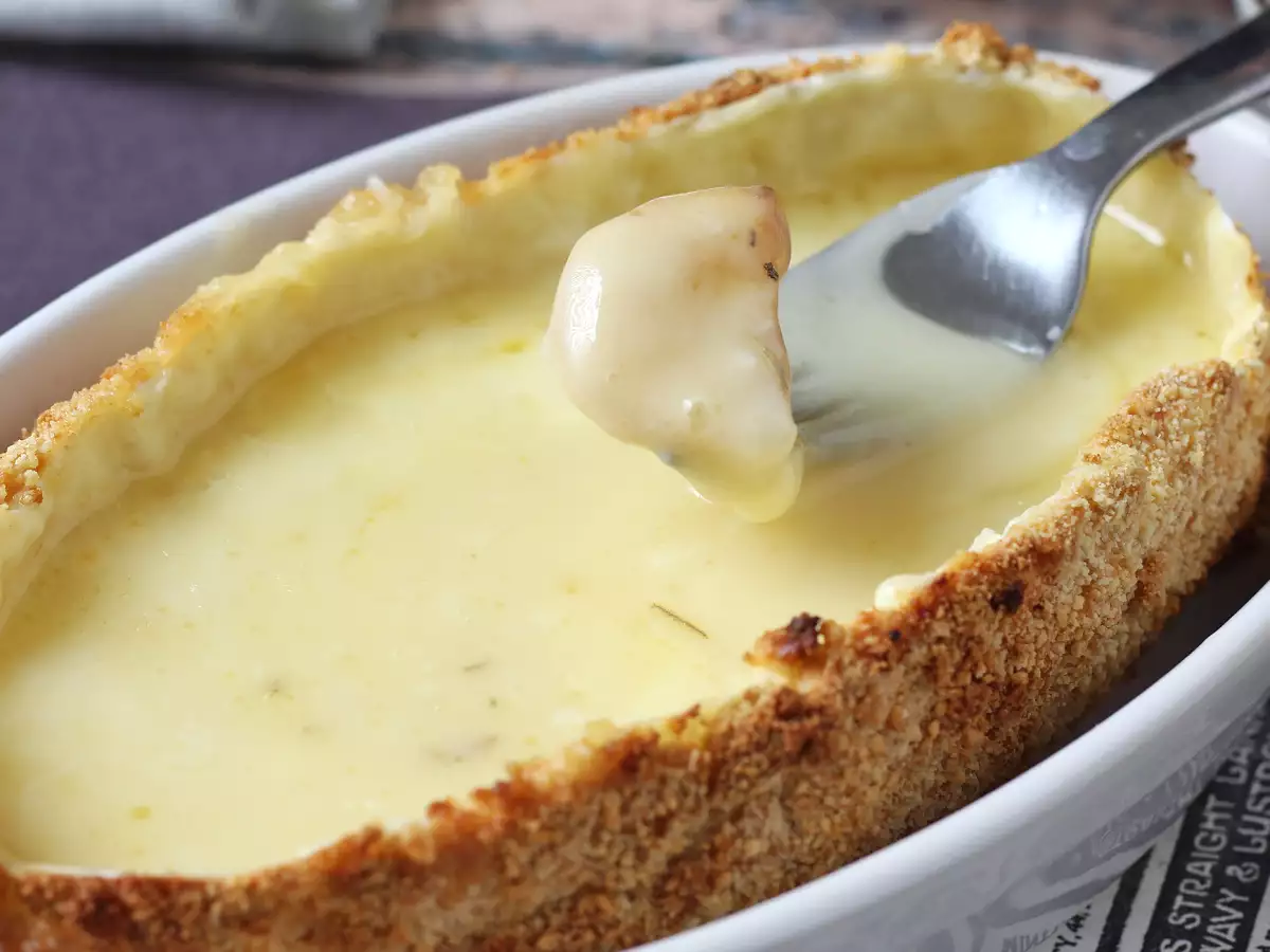 Panerad Caprice des Dieux med småpotatis i airfryer - foto 2