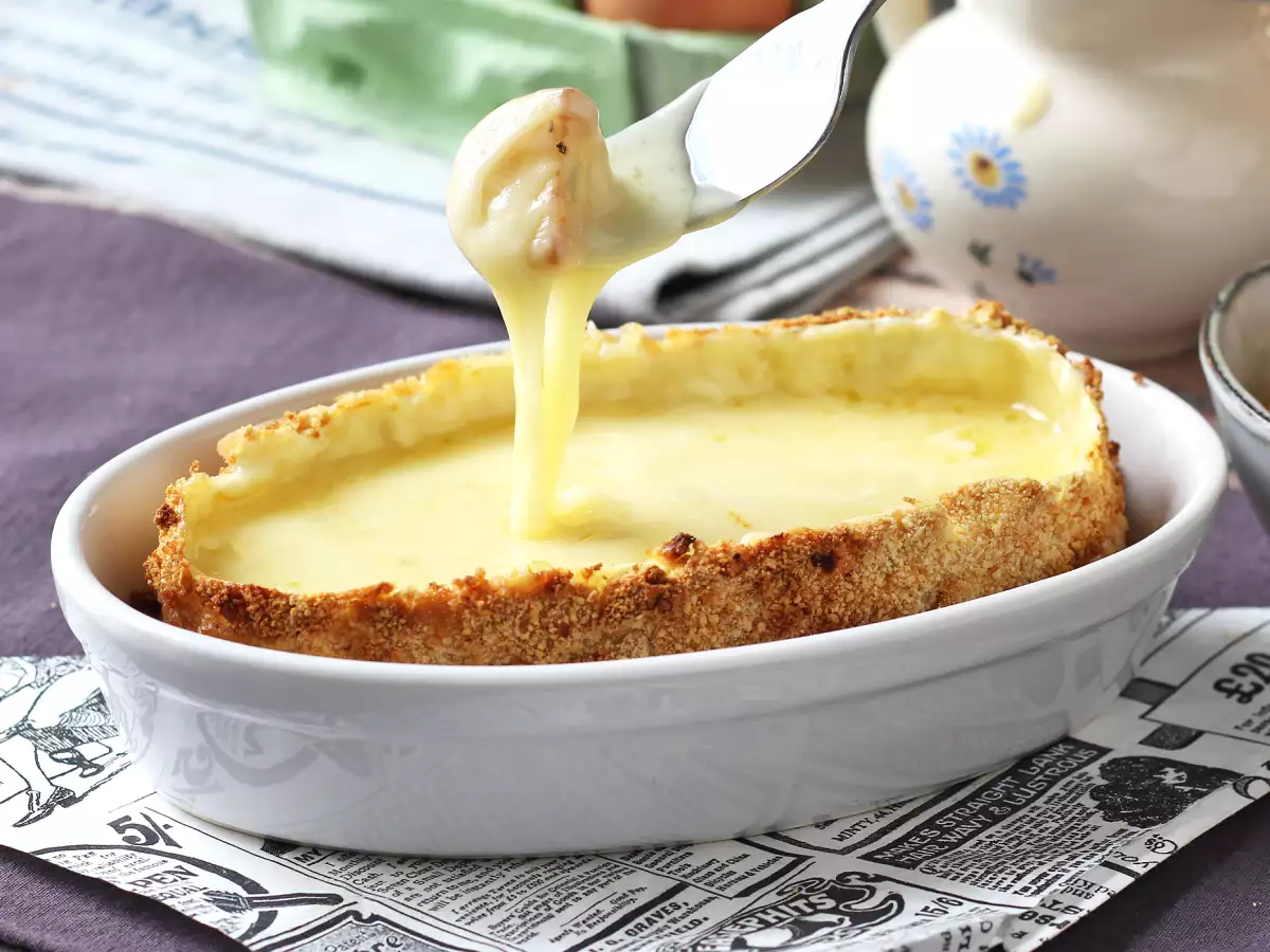 Panerad Caprice des Dieux med småpotatis i airfryer - foto 5