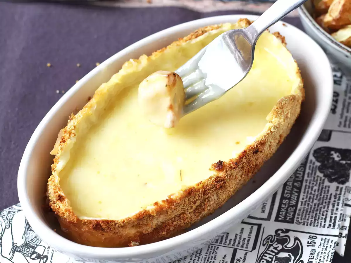 Panerad gudarnas kapris med airfryerpotatis - foto 4