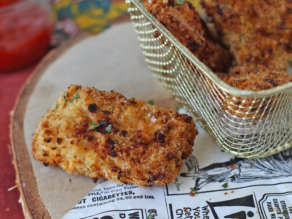 Panerad kyckling i Air Fryer: lätt och klar på 20 minuter - foto 2