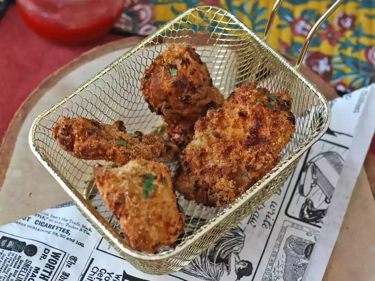 Panerad kyckling i Air Fryer: lätt och klar på 20 minuter - foto 5