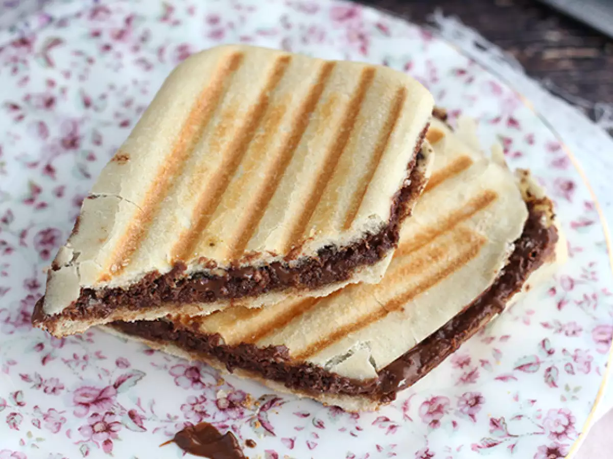 Panini med chokladkräm - foto 4