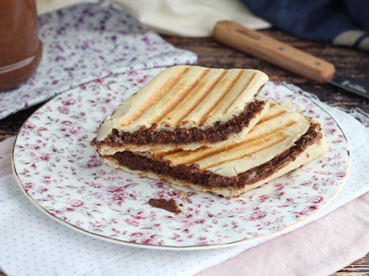 Panini med nutella
