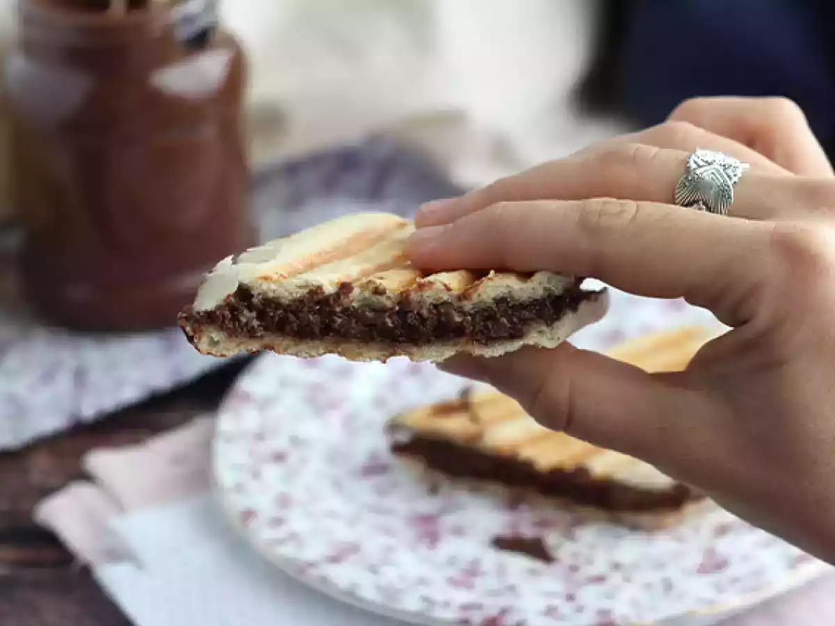 Panini med nutella - foto 3