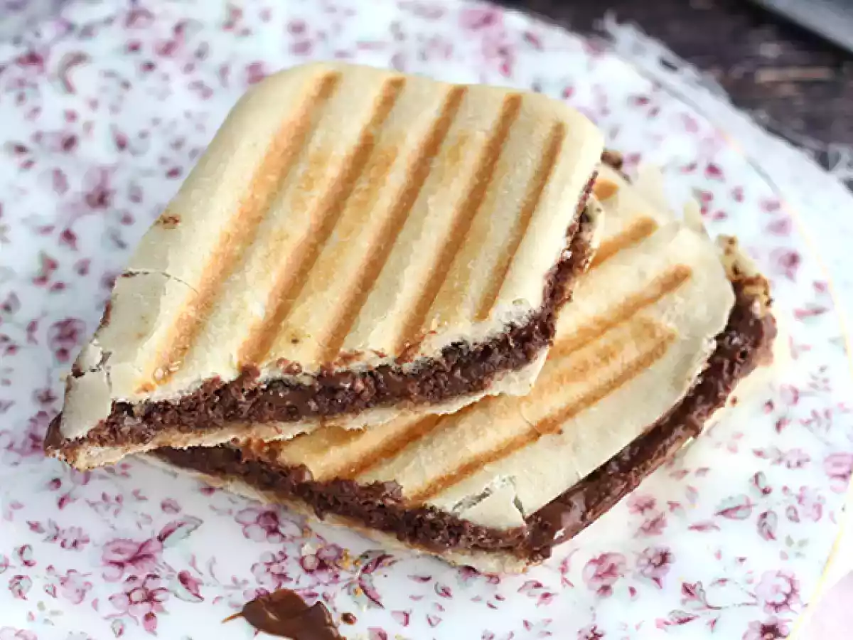 Panini med nutella - foto 4
