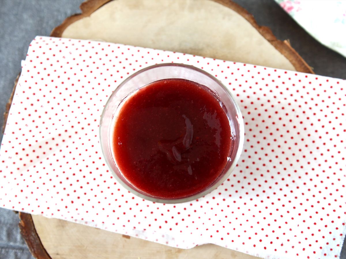 Panna cotta med bärcoulis - foto 3