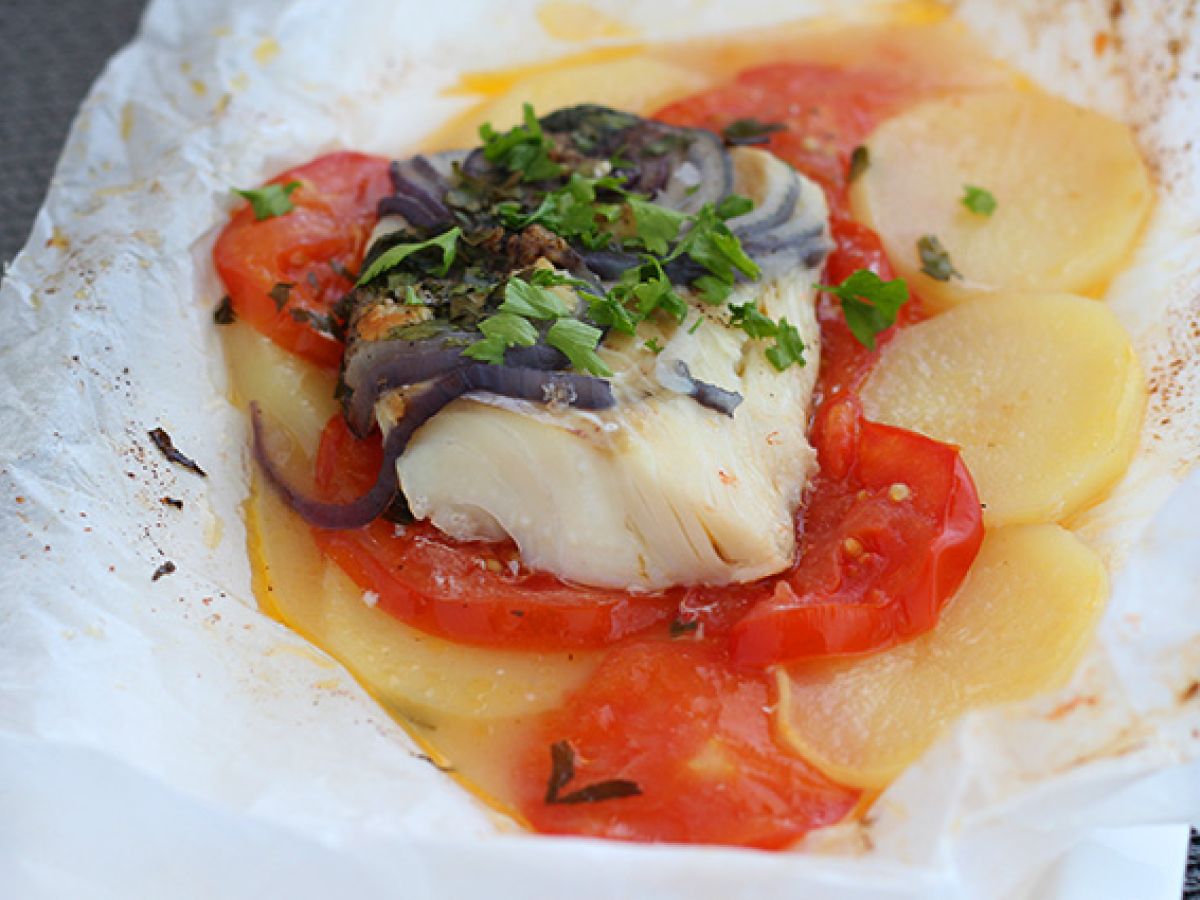Papillote av torsk - foto 4
