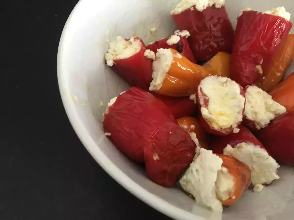 Paprikor fyllda med ricotta - foto 2