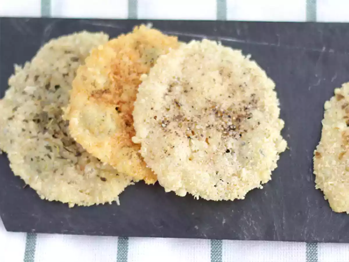 Parmesanchips med örter och kryddor - foto 3