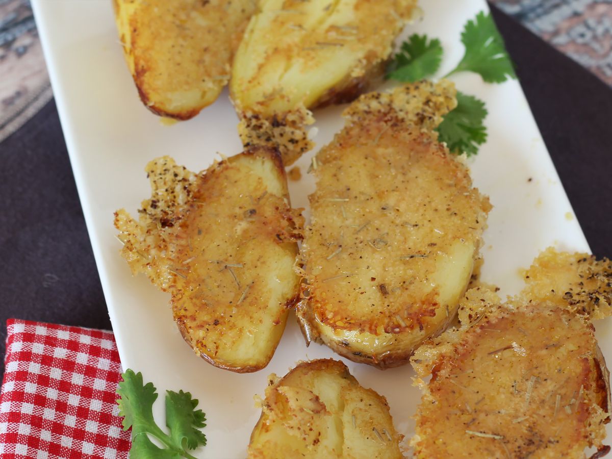 Parmesanpotatis, mjuk på insidan och krispig på utsidan! - foto 2