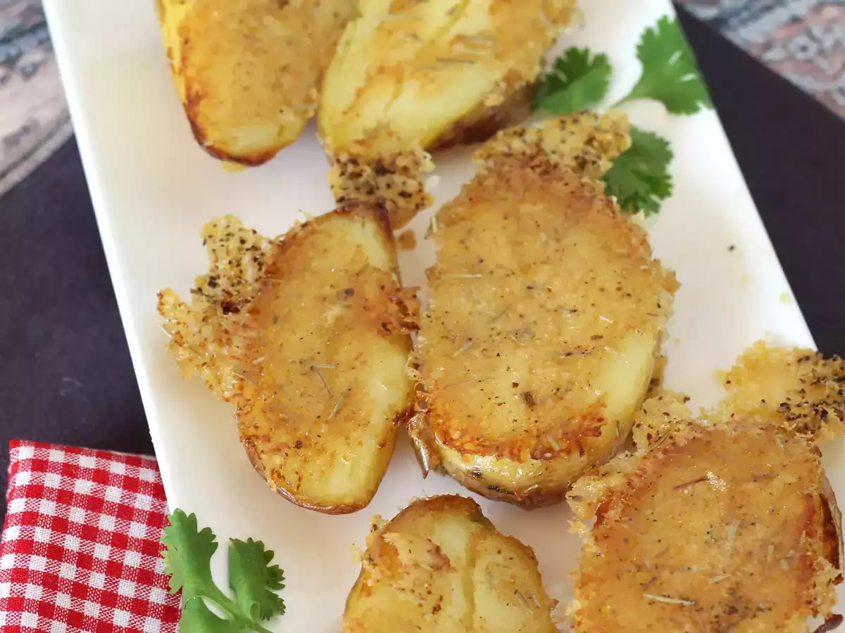 Parmesanpotatis, mjuk på insidan och krispig på utsidan! - foto 2