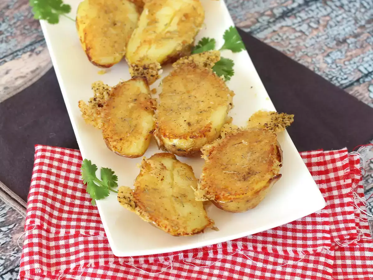 Parmesanpotatis, mjuk på insidan och krispig på utsidan! - foto 4