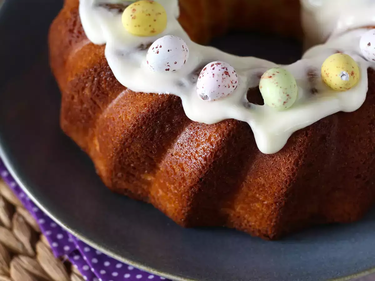Påskbundtkaka med citron och vit choklad - foto 4