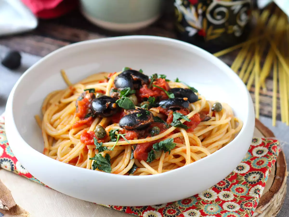 Pasta alla puttanesca – en snabb och smakrik pastarätt - foto 3