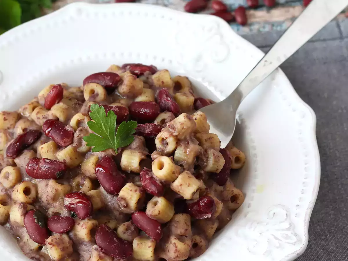 Pasta e fagioli alla veneta: Mormors krämiga och välsmakande recept - foto 2