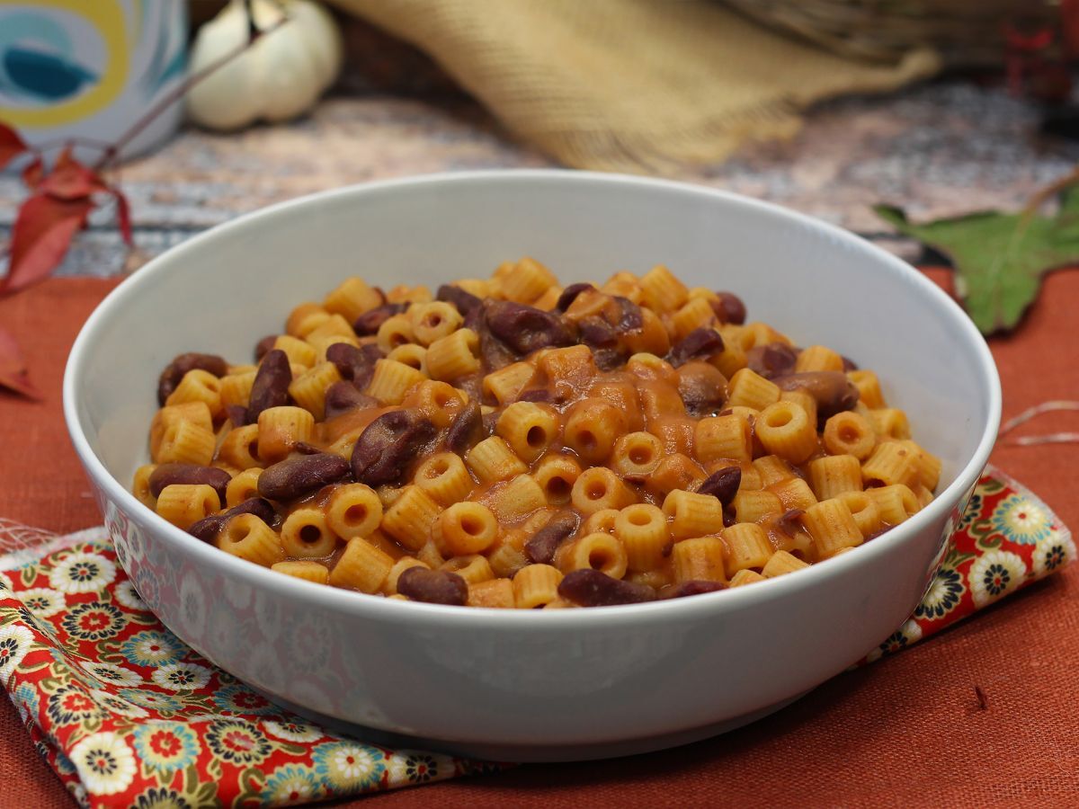 Pasta e fagioli, det snabba och krämiga receptet