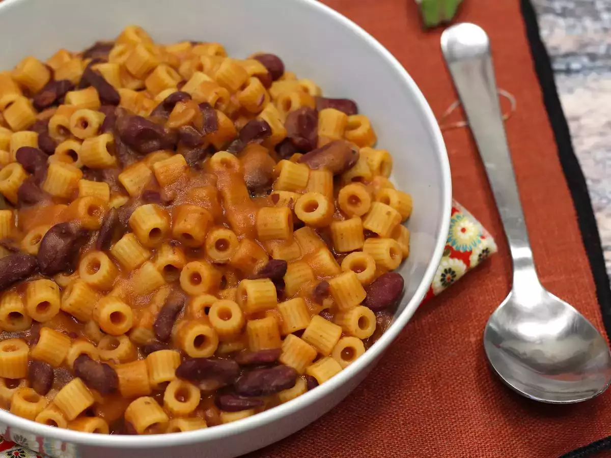 Pasta e fagioli, det snabba och krämiga receptet - foto 2